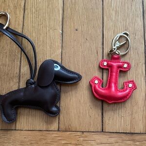 Kids Red Anchor Keychain Charm - Unbranded
